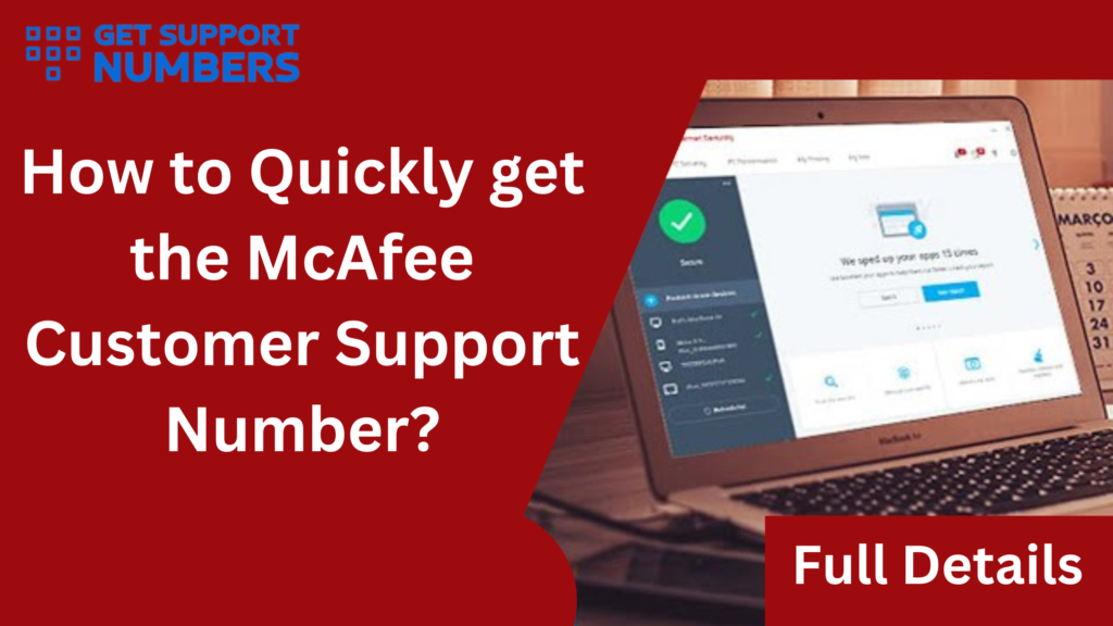 McAfee Customer Support number