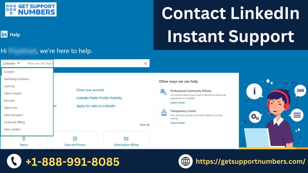 LinkedIn Instant Support